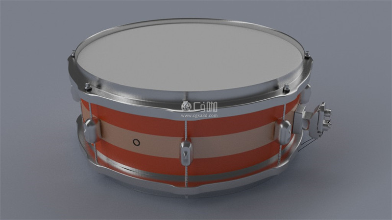 Blender工程-乐器模型小鼓模型