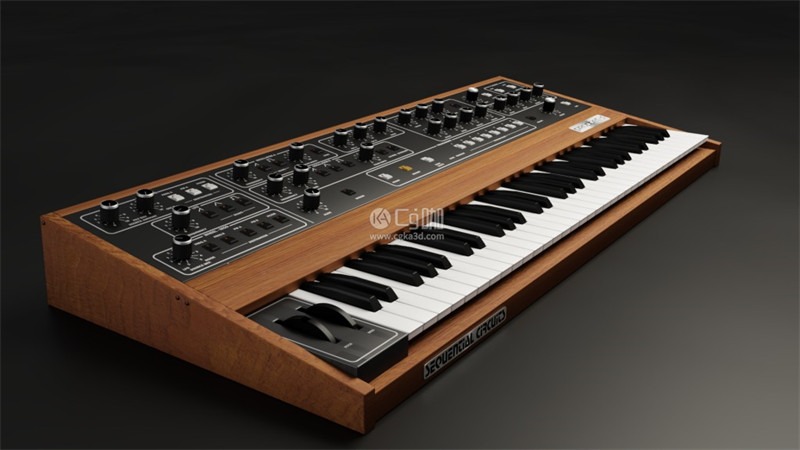Blender工程-乐器模型电子钢琴模型电钢琴模型键盘琴模型