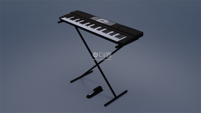 Blender工程-乐器模型钢琴模型