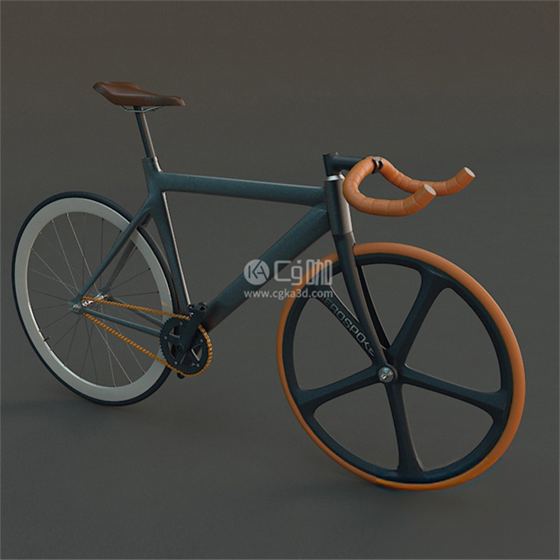 CG咖-自行车模型