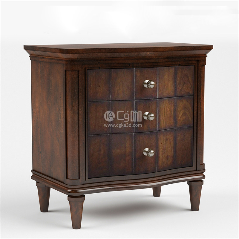 CG咖-家具柜子模型木质柜子模型实木柜子模型