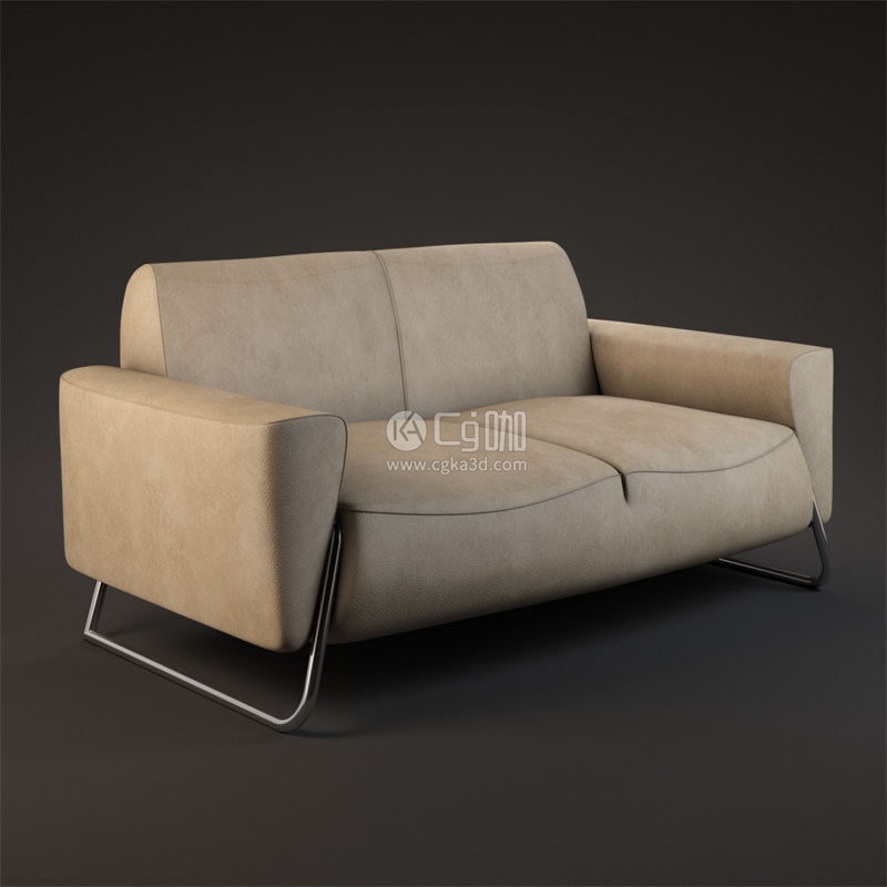 CG咖-多人沙发模型