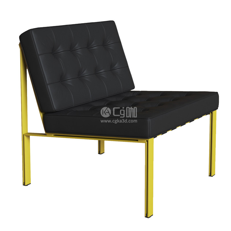 CG咖-单人椅模型