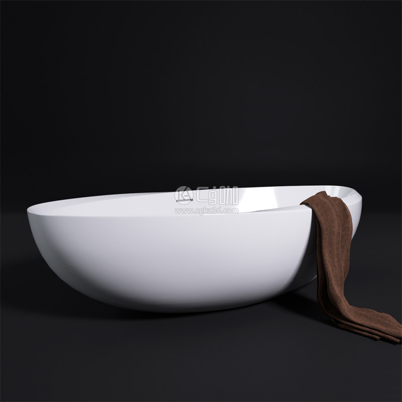 CG咖-浴缸模型卫浴模型