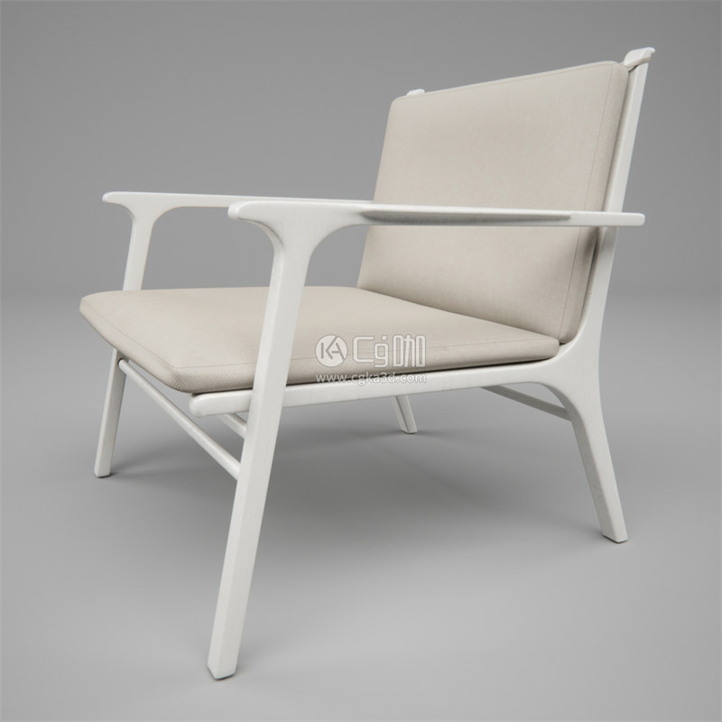 CG咖-扶手椅模型