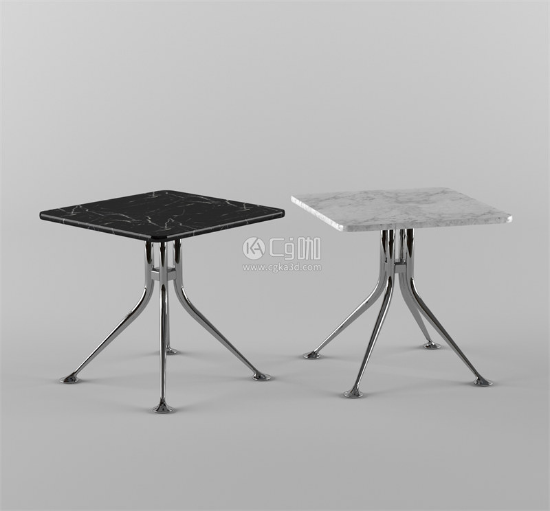 CG咖-桌子模型折叠桌模型