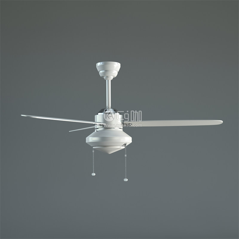 CG咖-吊扇模型电扇模型电风扇模型
