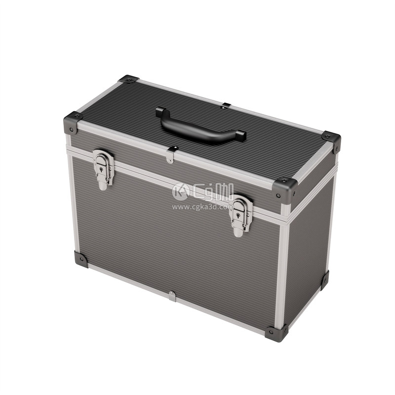 CG咖-收纳箱模型包装箱模型手提箱模型