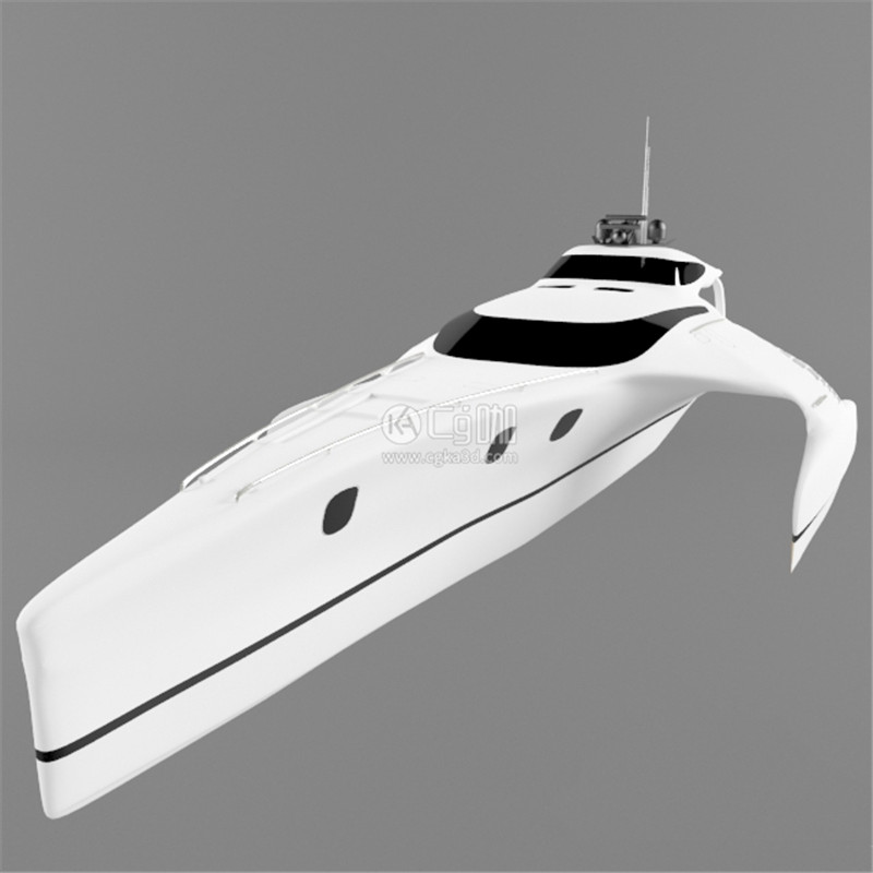 CG咖-游艇船模型
