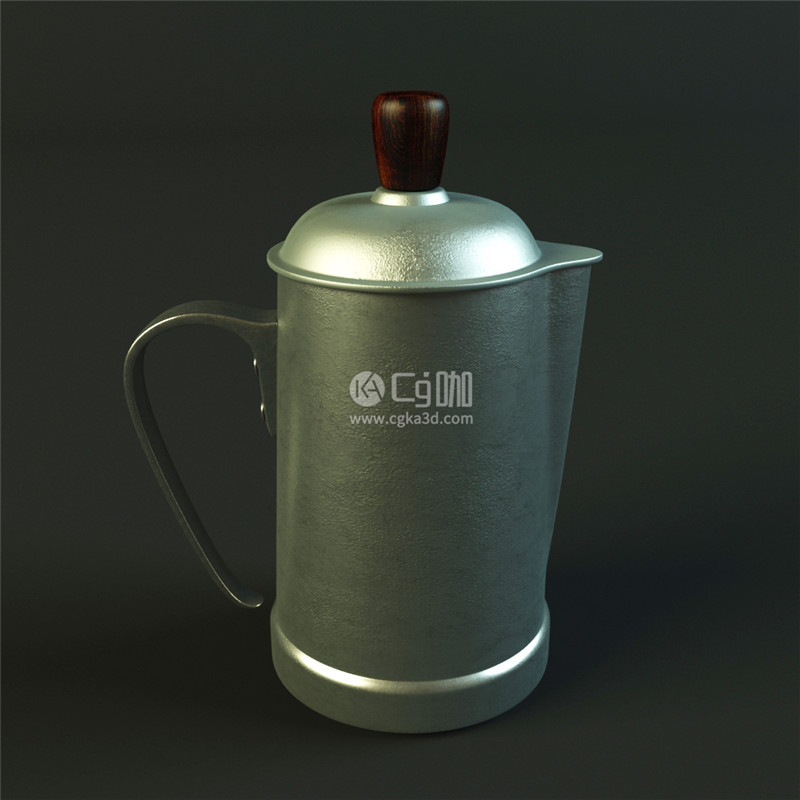 CG咖-杯子模型茶壶模型茶杯模型