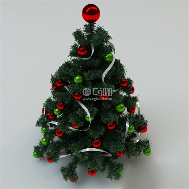 CG咖-圣诞树模型