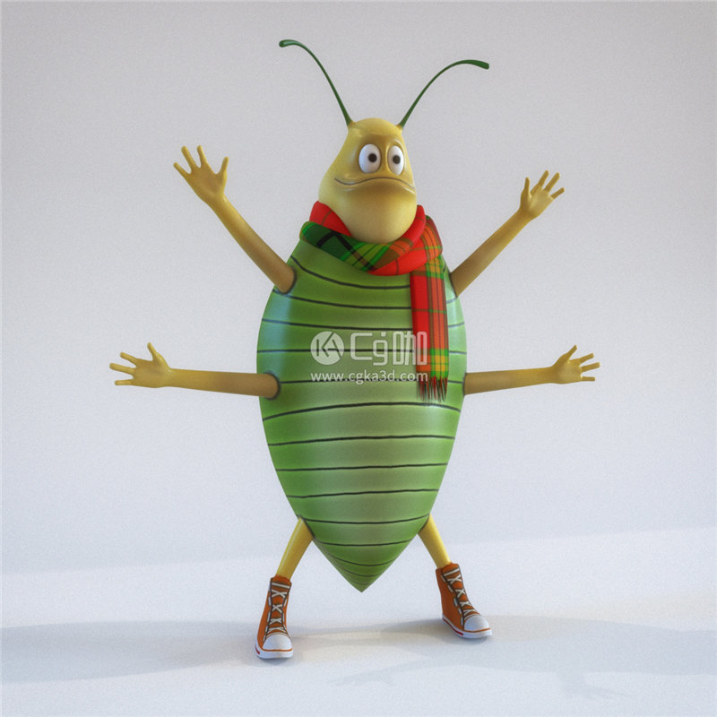 CG咖-蟑螂玩偶模型动物玩偶模型卡通人物玩偶模型