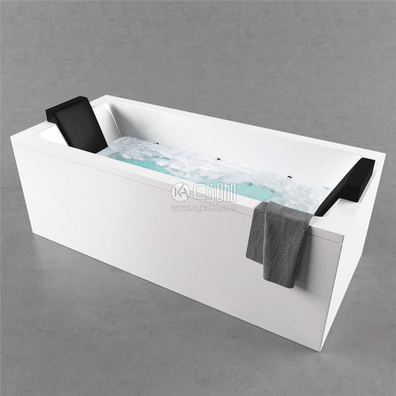 CG咖-浴缸模型