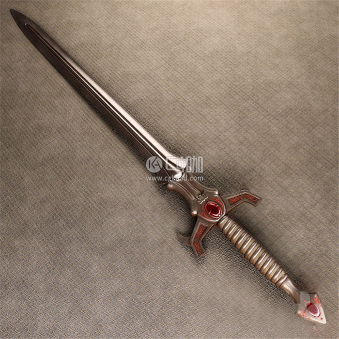 CG咖-长剑模型兵器模型宝剑模型