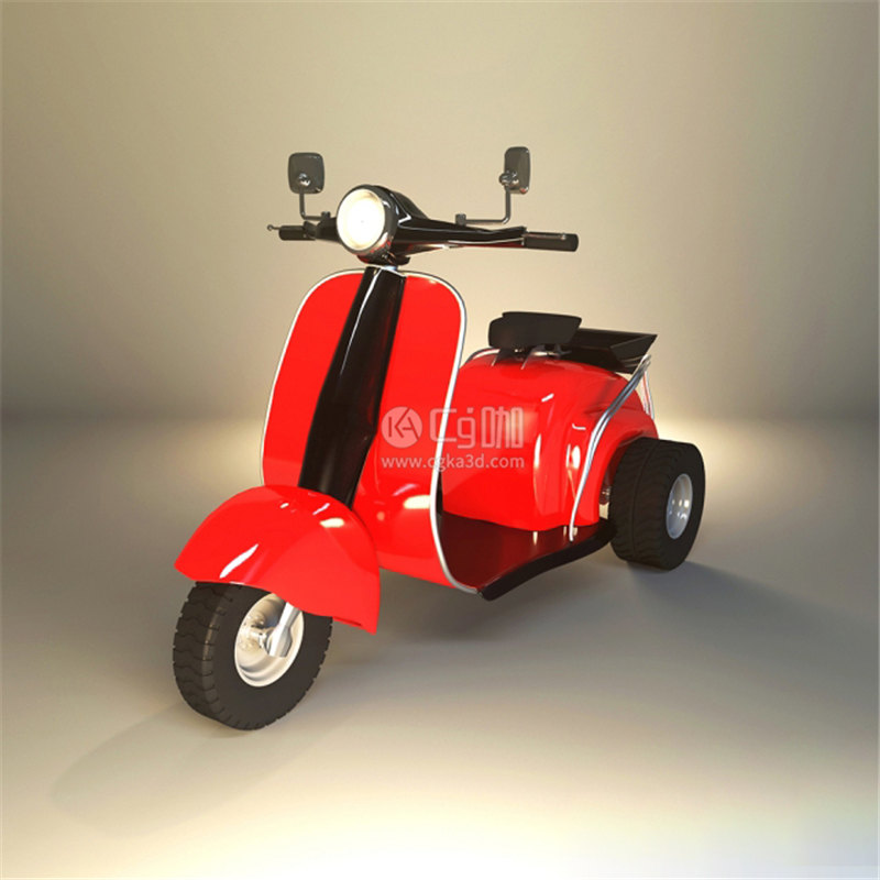 CG咖-小摩托模型电动车模型