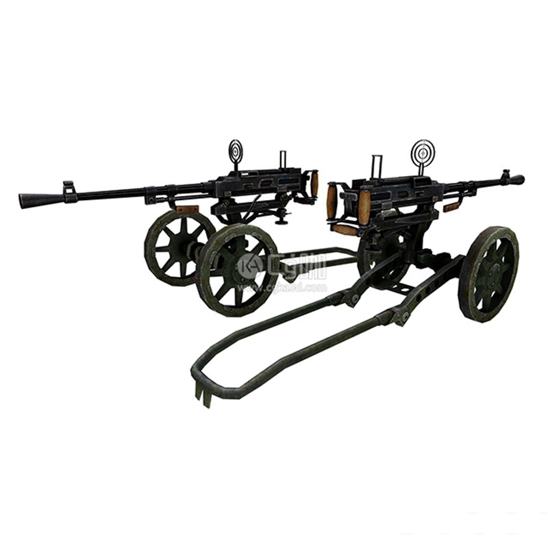 CG咖-机枪模型武器模型