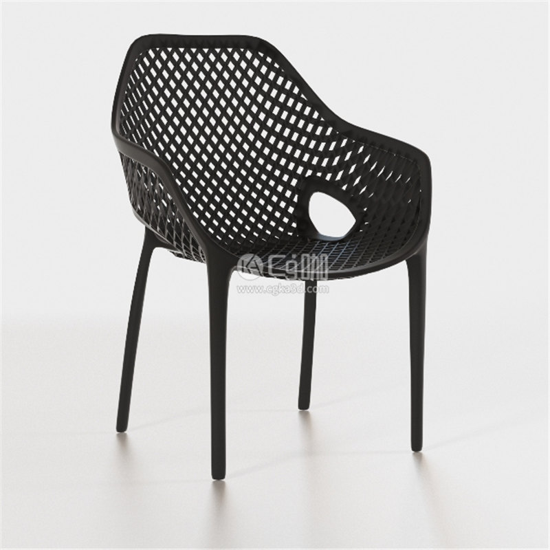 CG咖-椅子模型扶手椅模型
