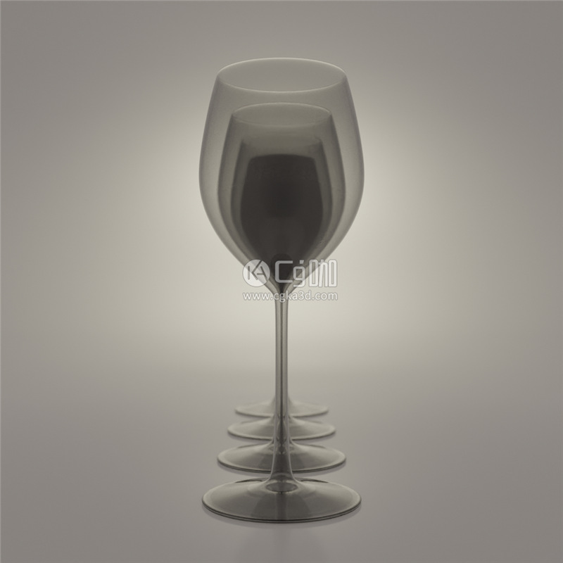 Blender工程-红酒杯模型高脚杯模型