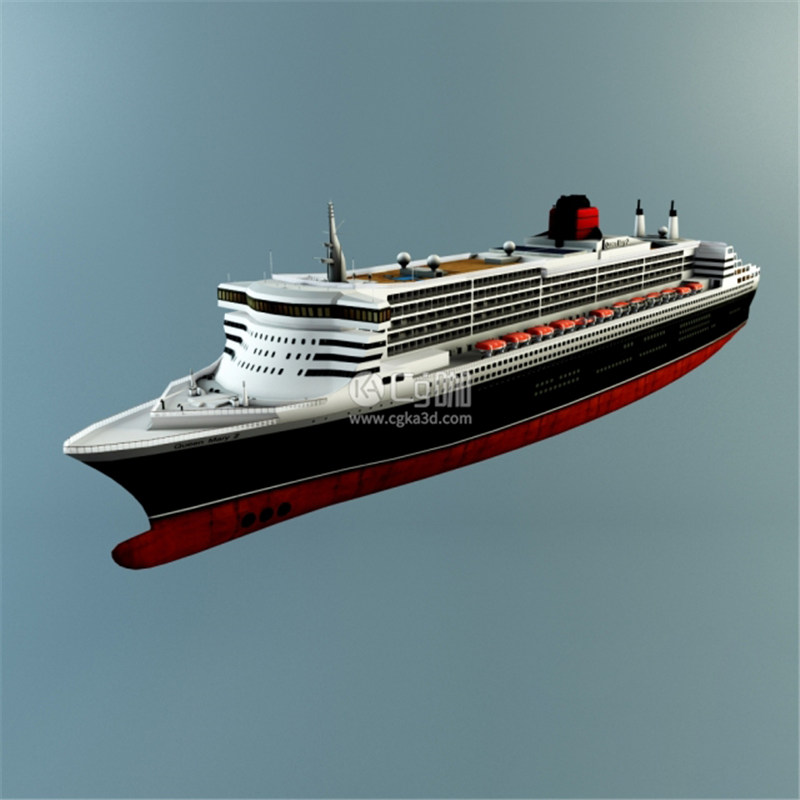 CG咖-大轮船模型