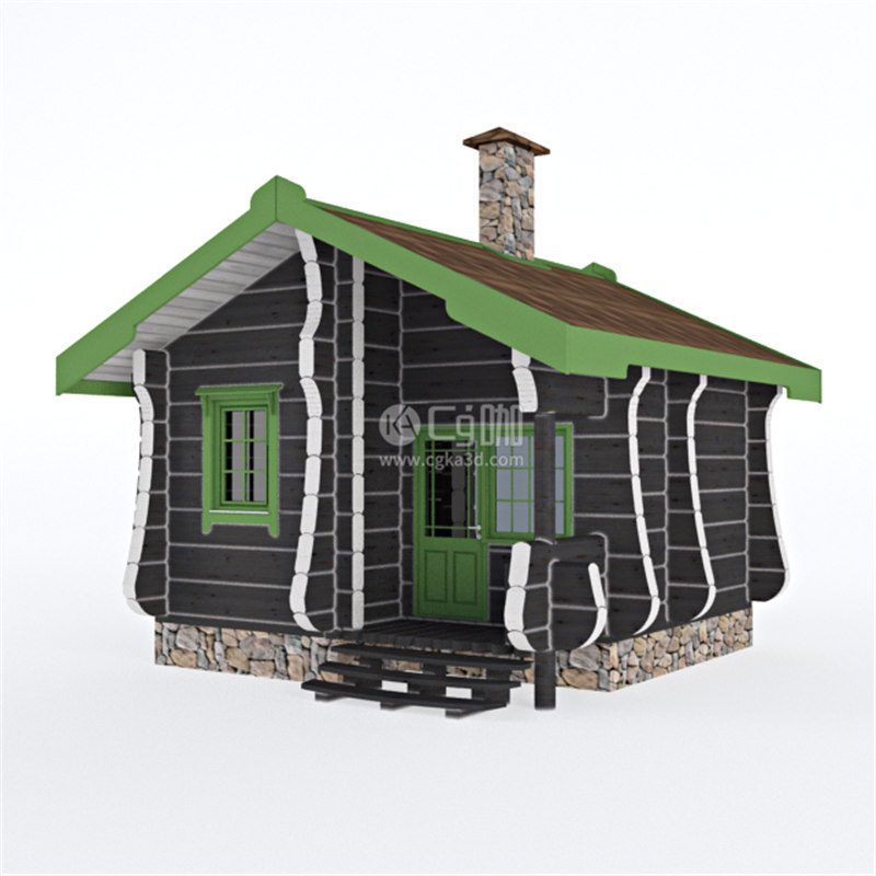 CG咖-房子模型房屋模型房屋建筑模型