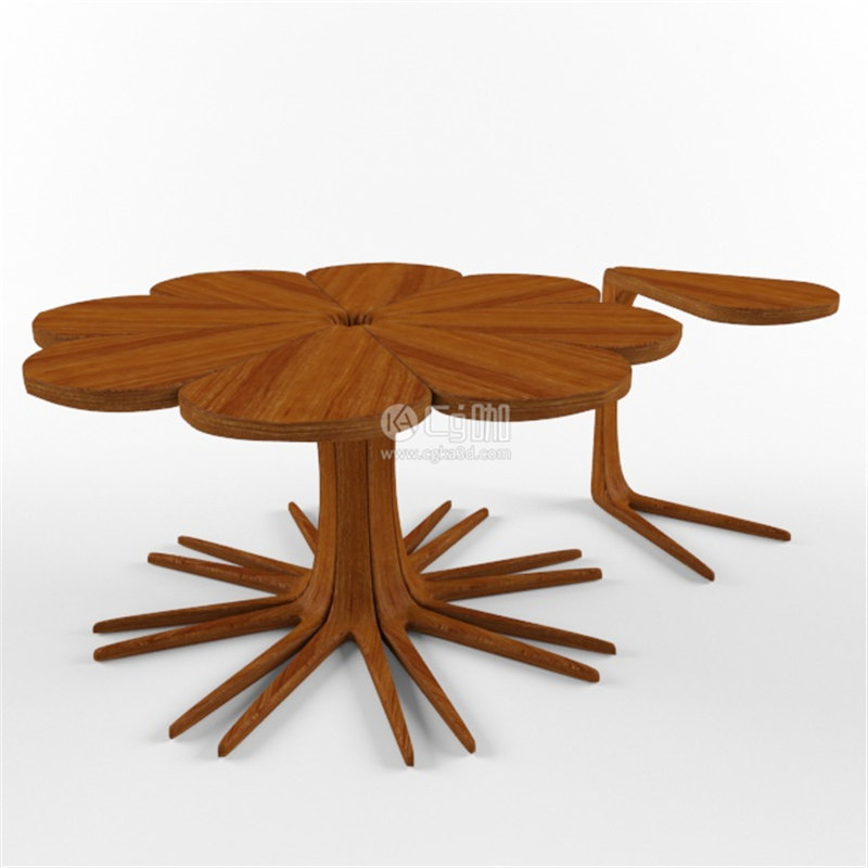 CG咖-桌子模型餐桌模型木桌模型