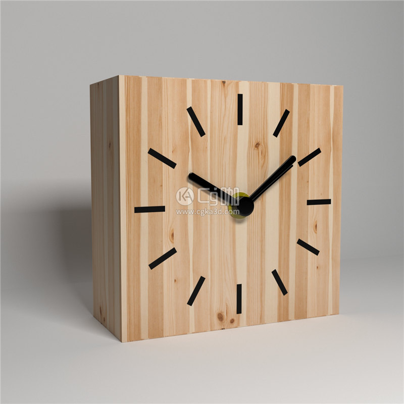 CG咖-钟表模型时钟模型