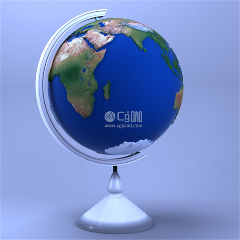 CG咖-地球仪模型