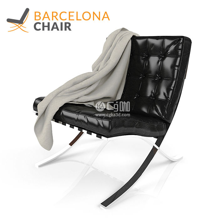 CG咖-折叠椅模型