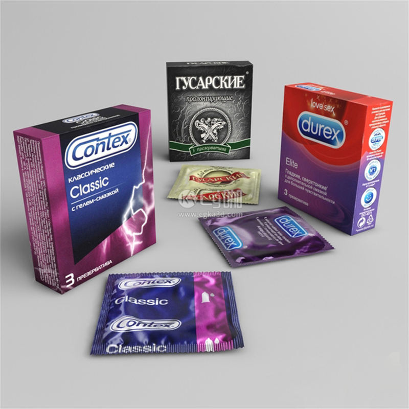 CG咖-杜蕾斯模型避孕套模型
