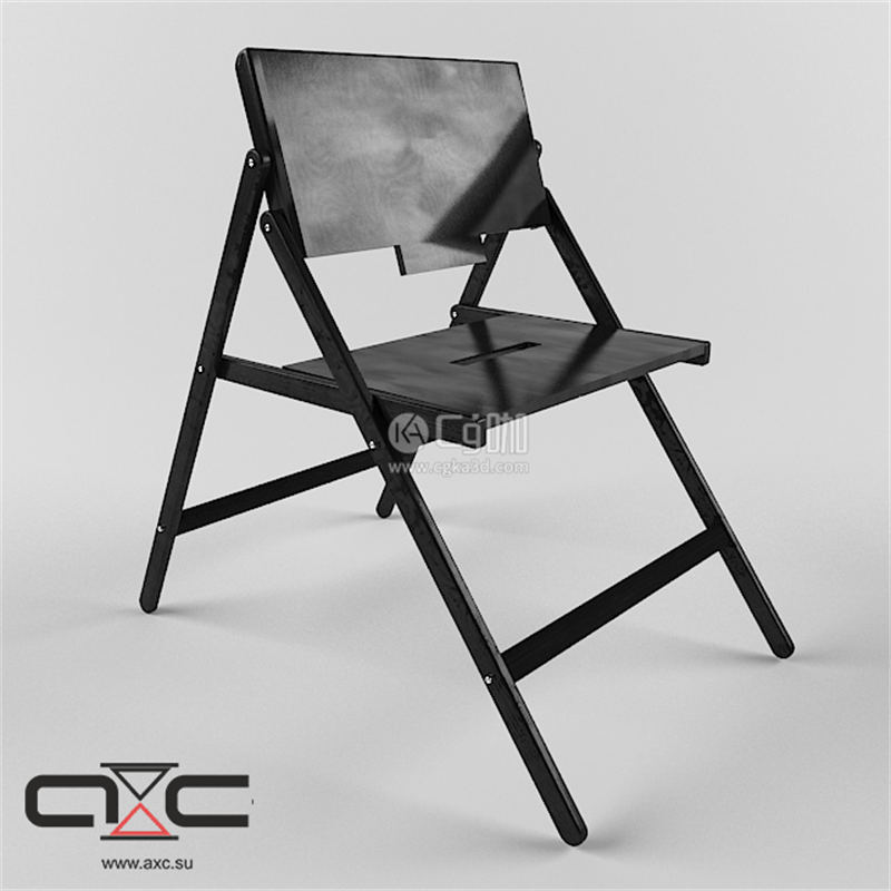 CG咖-椅子模型折叠椅模型