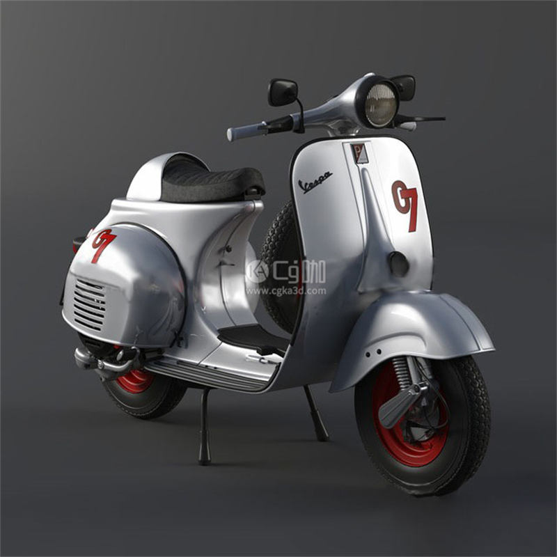 CG咖-摩托车模型小电驴模型