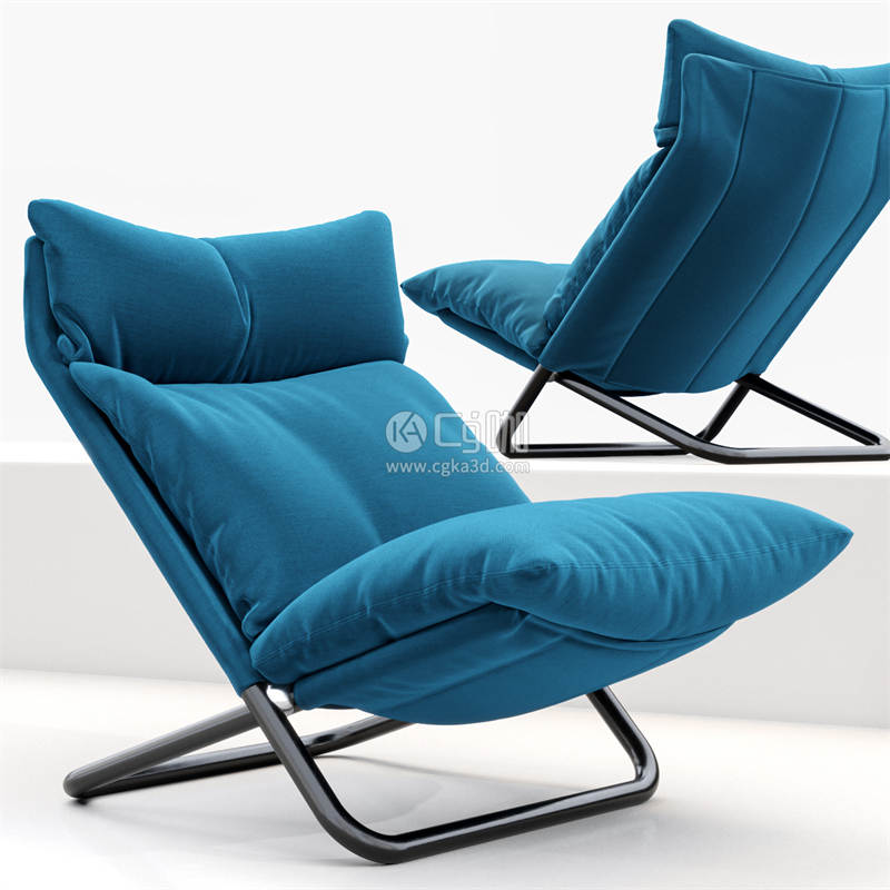 CG咖-椅子模型折叠椅模型