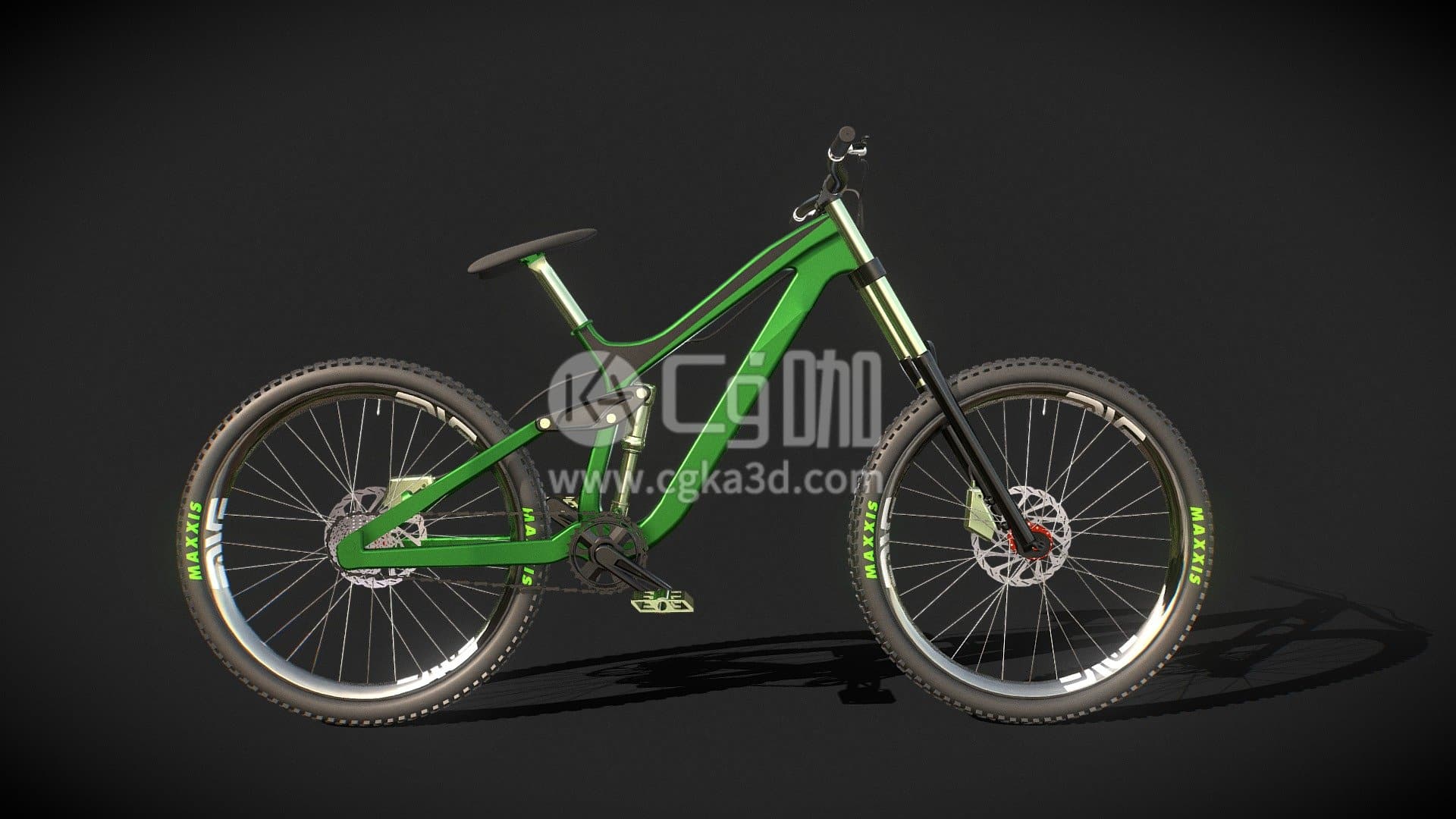 CG咖-山地自行车模型