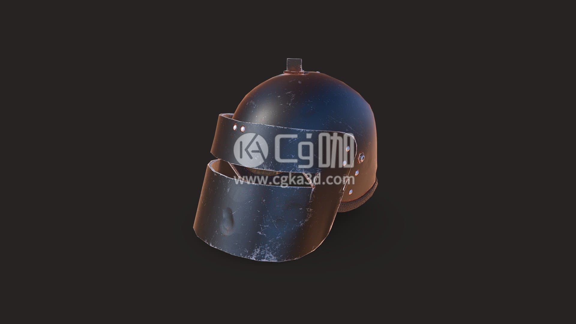 CG咖-blender-头盔模型