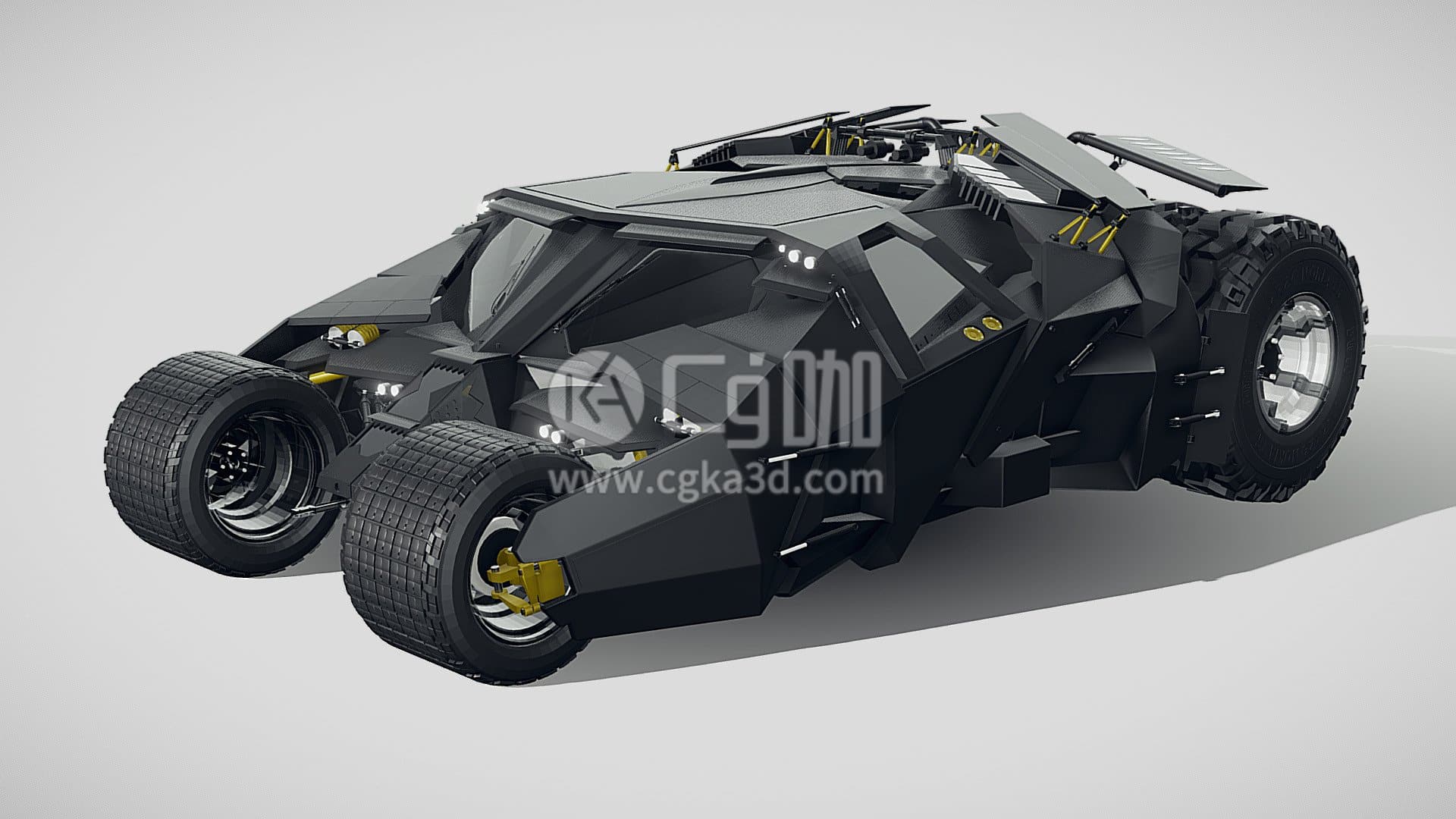 CG咖-蝙蝠车跑车汽车模型