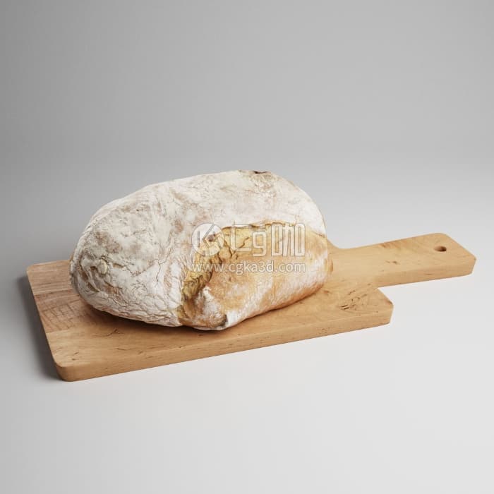 CG咖-食品面包模型