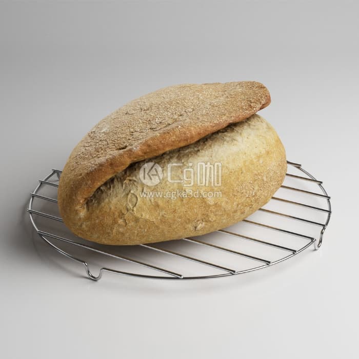 CG咖-食物面包模型