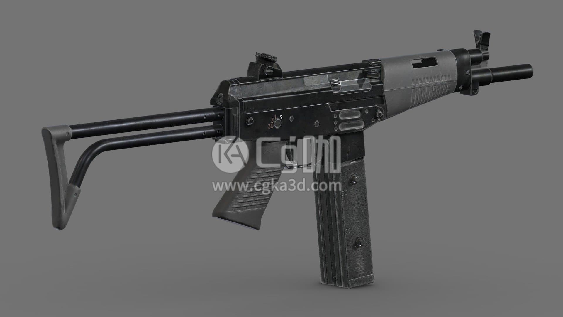 CG咖-机枪枪械枪支模型