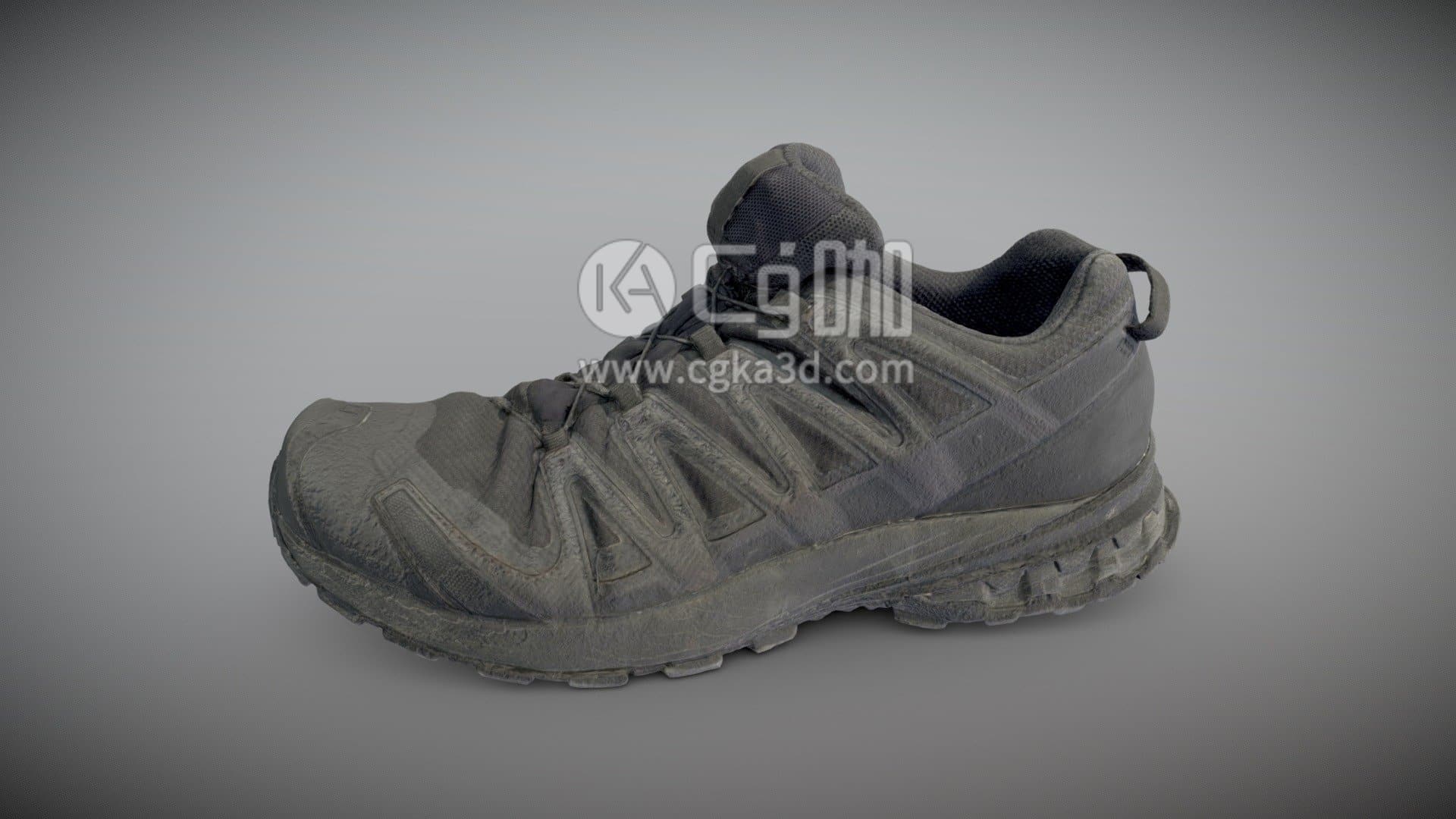 CG咖-blender-鞋子跑鞋运动鞋模型