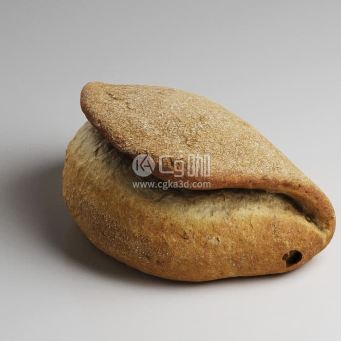 CG咖-Blender食品面包模型