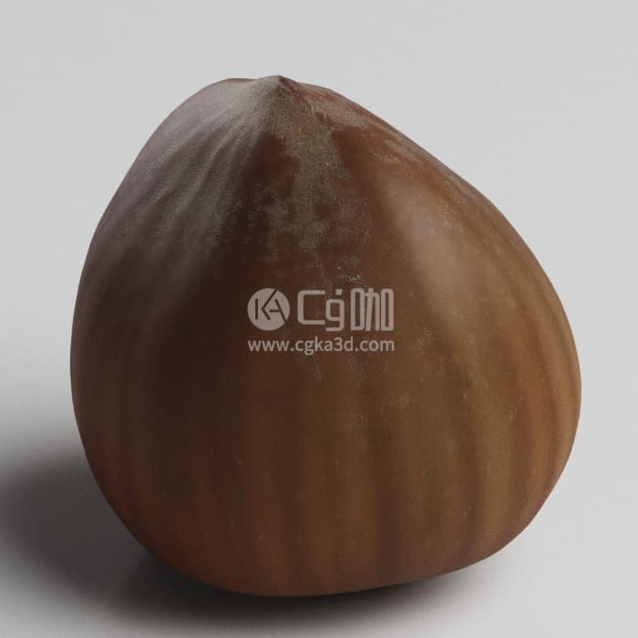 CG咖-Blender水果板栗模型