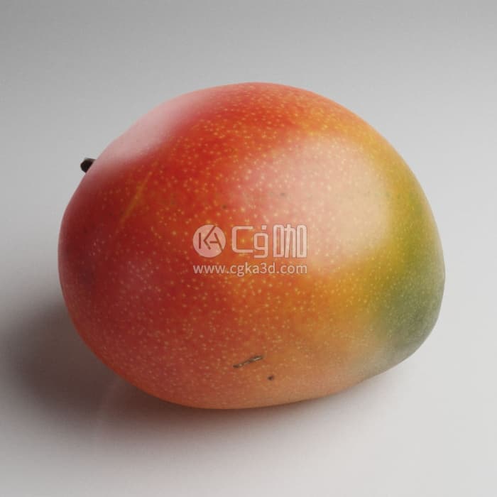 CG咖-blender-水果芒果模型
