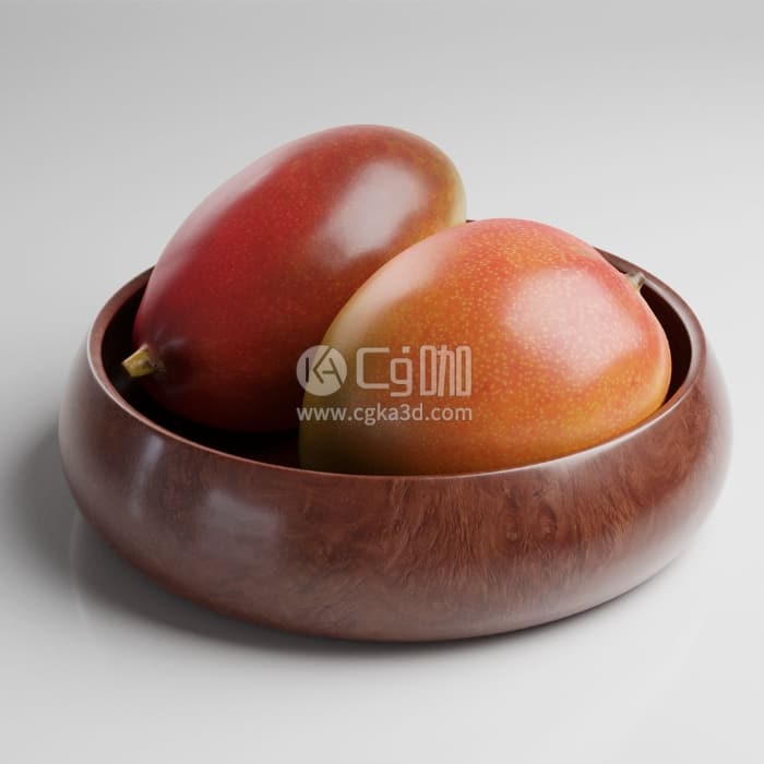 CG咖-水果芒果模型