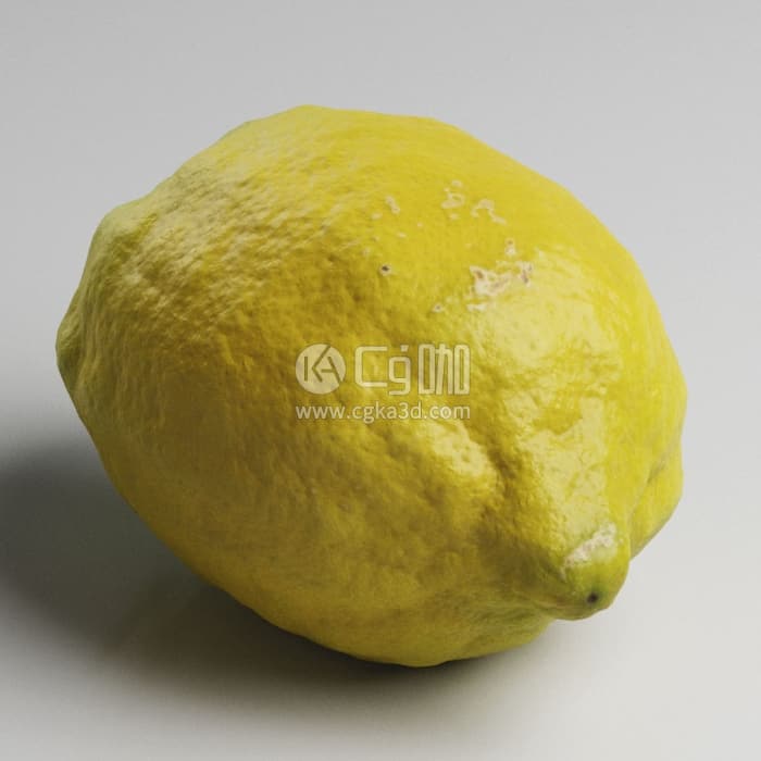 CG咖-柠檬模型