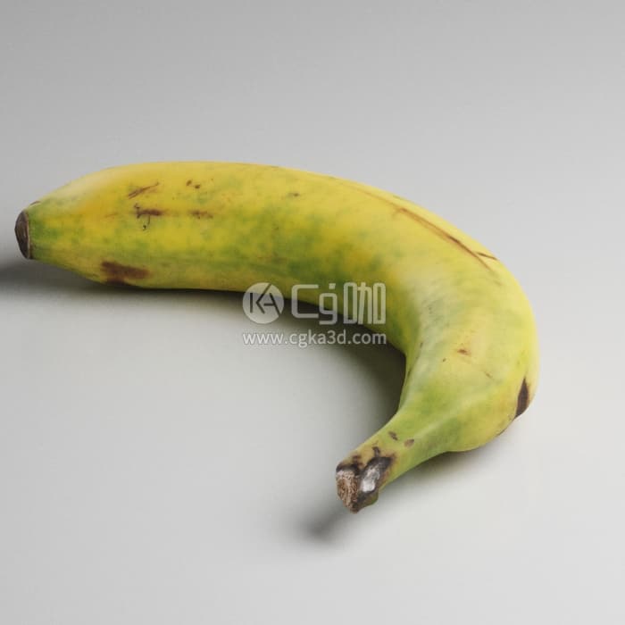 CG咖-Blender水果香蕉模型