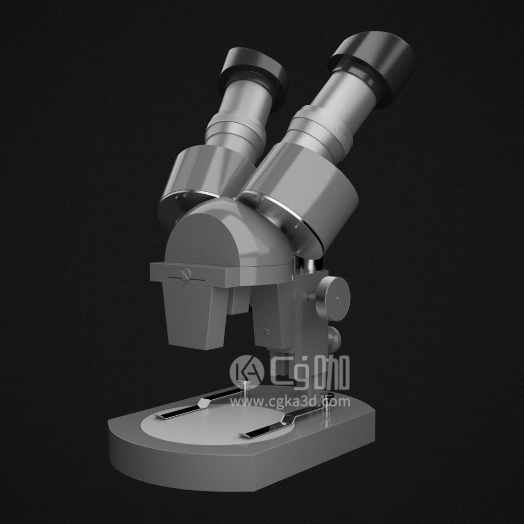 CG咖-blender-显微镜模型