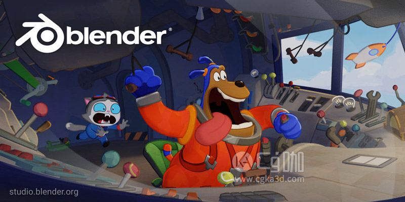 Blender工程-blender3.6启动画面工程Blender 启动画面工程 卡通场景卡通